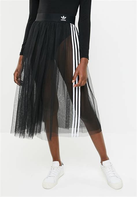 adidas always original long skirt|Adidas tulle skirt.